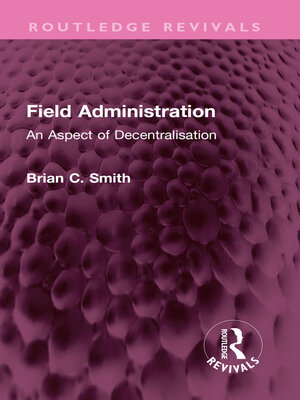 cover image of Field Administration